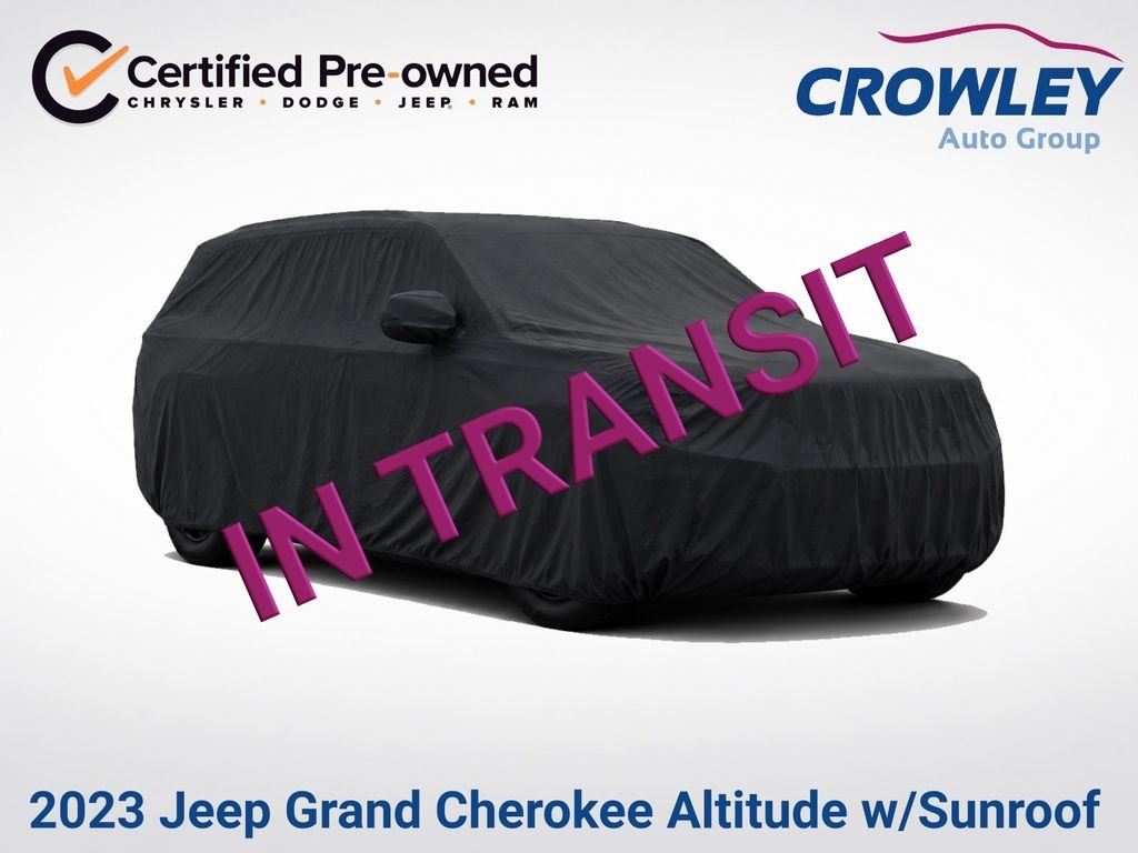 Used 2023 Black Jeep Altitude X image 1