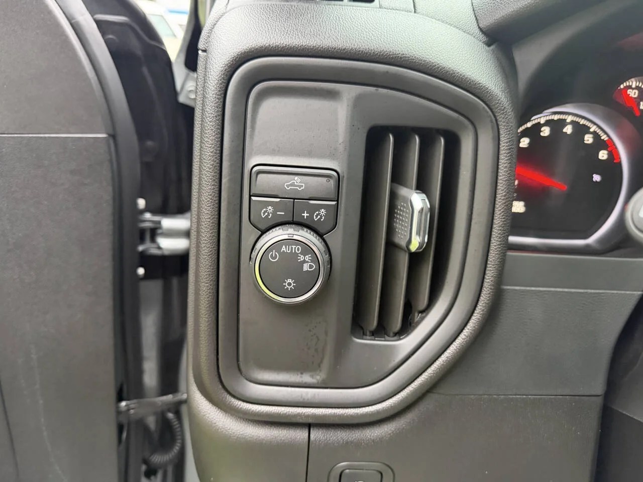 Used 2024 Gray Chevrolet Custom 4x2 4dr Crew Cab 5.8 ft. SB image 5