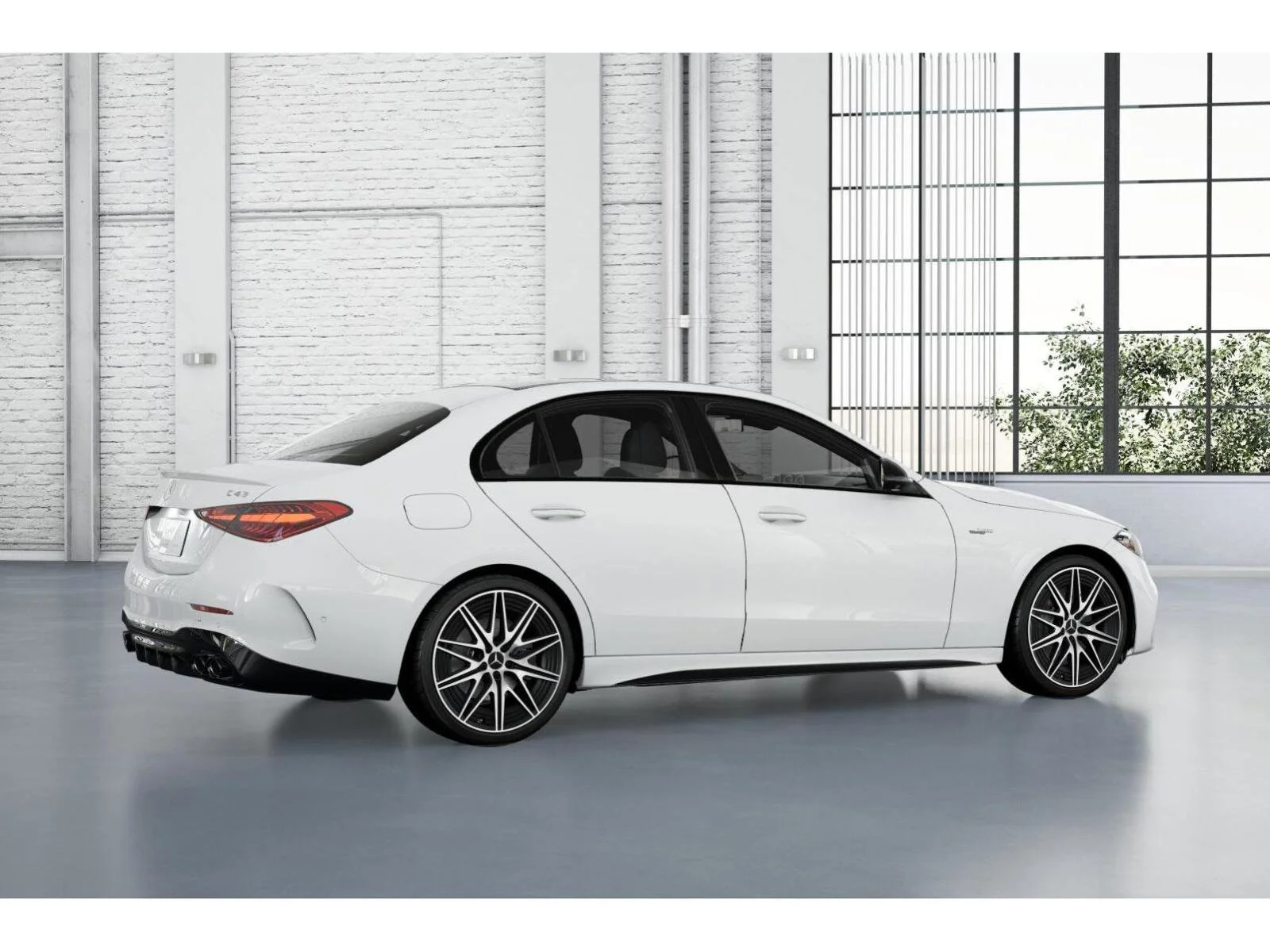 New 2026 POLAR WHITE Mercedes-Benz AMG® C 43 image 20