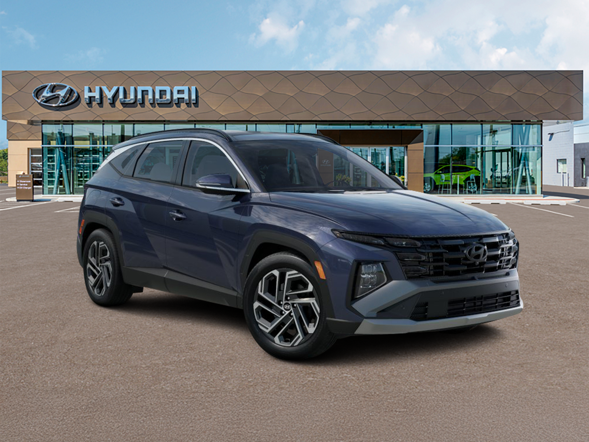 New 2026 Blue Hyundai Limited image 7