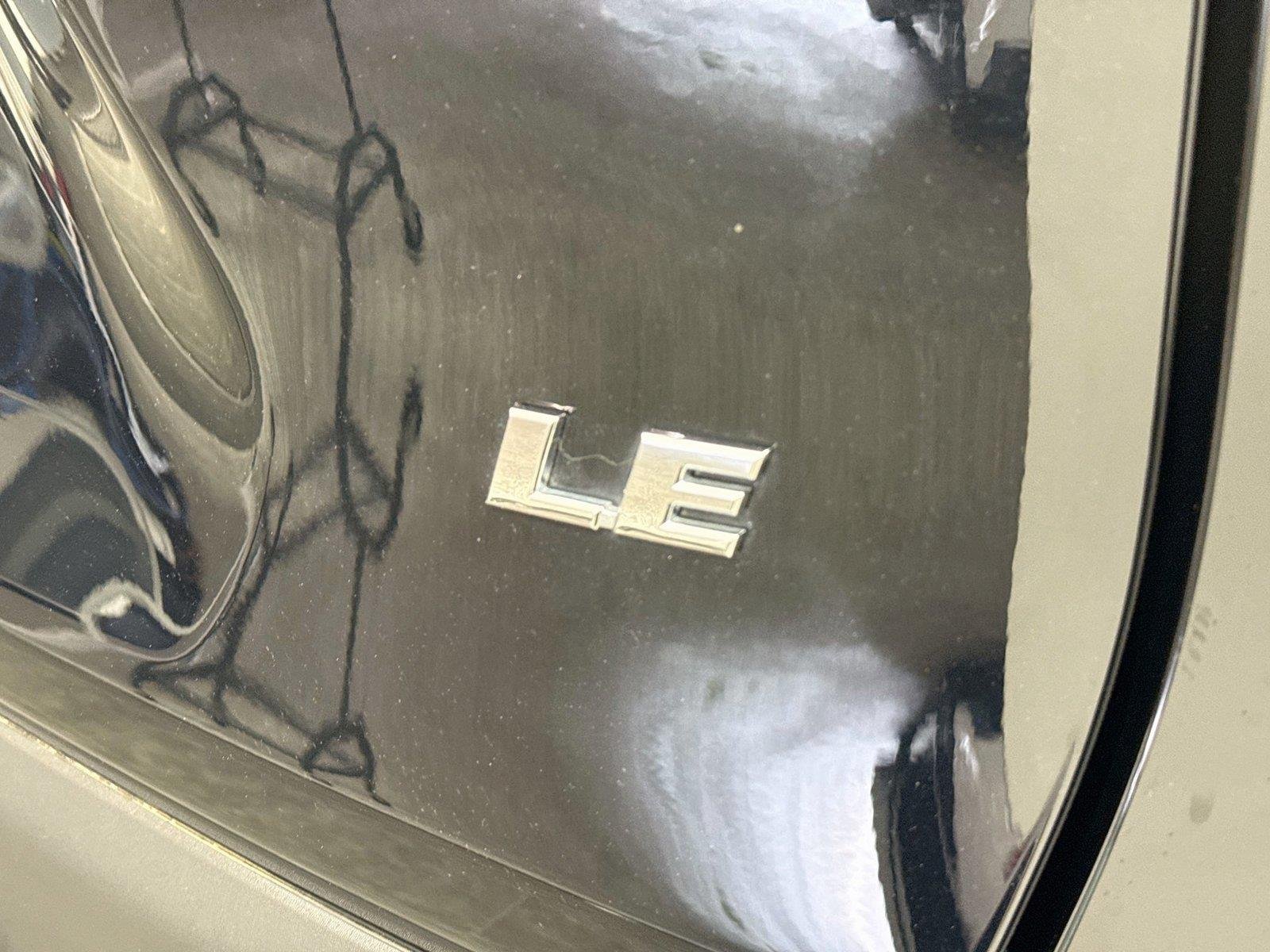 Certified Used 2025 Midnight Black Metallic Toyota LE image 13