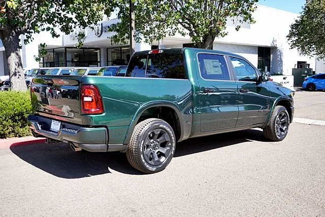 New 2026 Serrano-Green Metallic Exterior Paint RAM Big Horn/Lone Star image 9