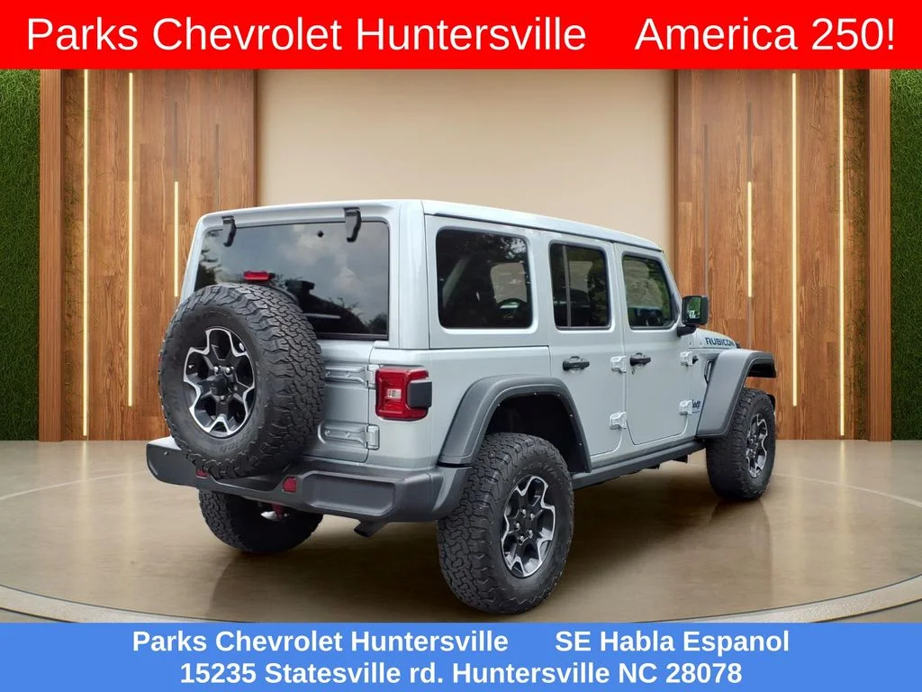 Used 2023 Silver Jeep Rubicon 20th Anniversary Edition 4xe image 33