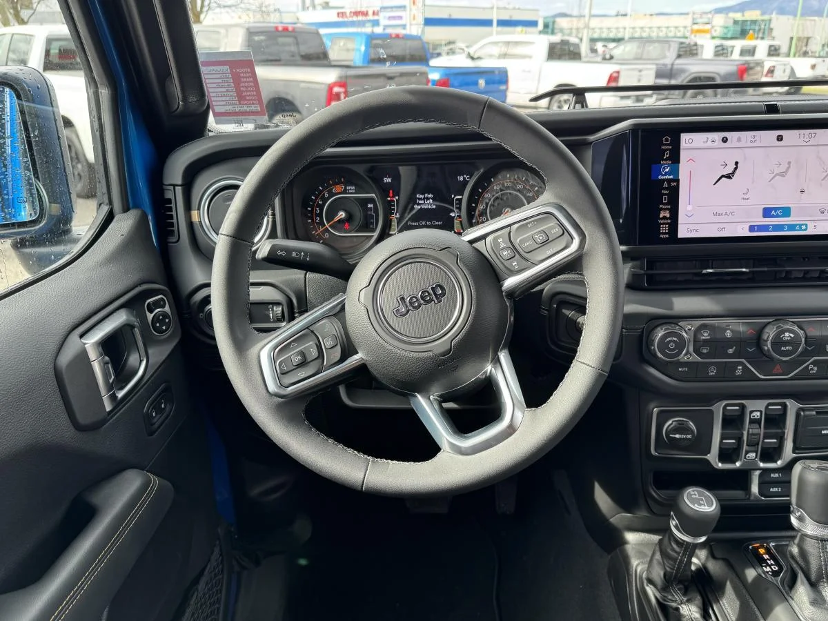 New 2026 Blue Jeep Sahara 4 Door 4x4 image 12