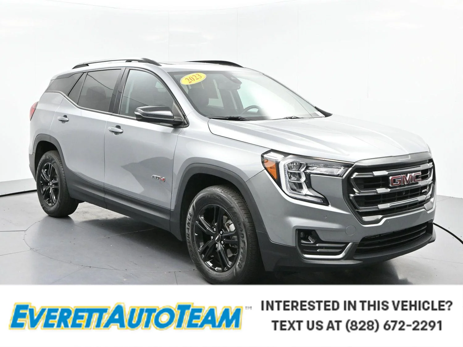 Used 2023 Sterling Metallic GMC AT4 image 1