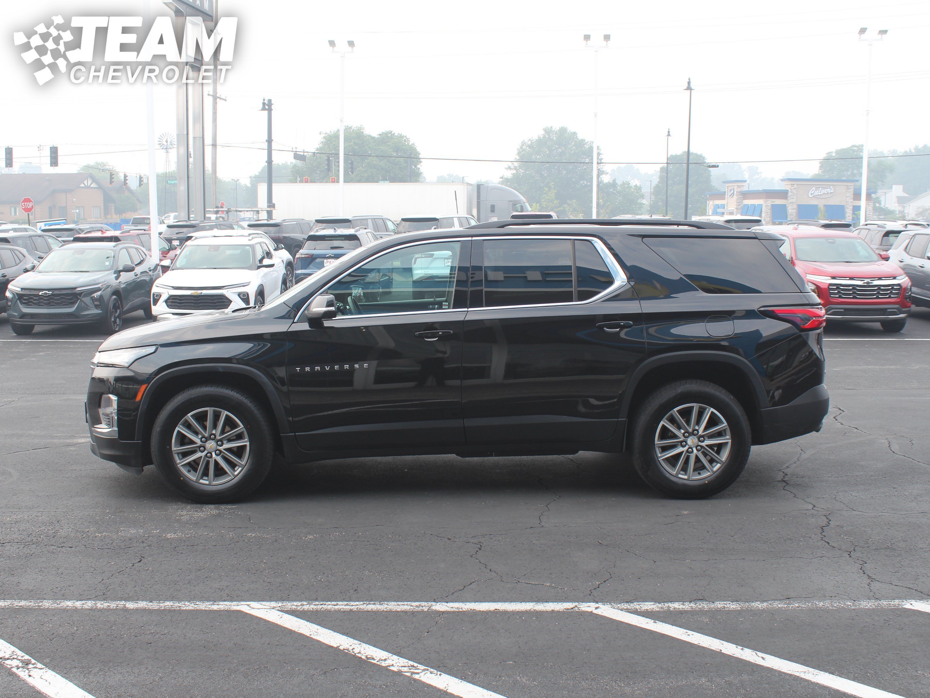 Used 2023 Mosaic Black Metallic Chevrolet LT Cloth image 7