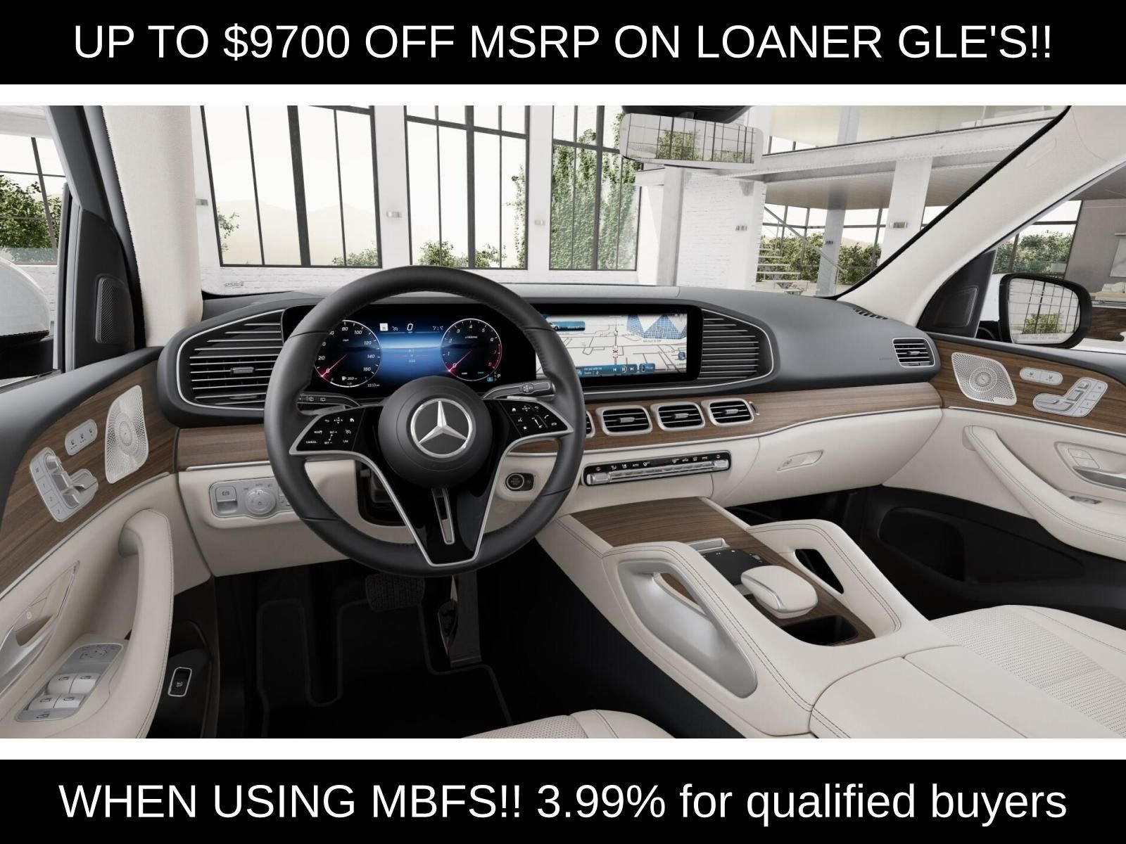 Certified Used 2026 White Mercedes-Benz GLE 350 image 3