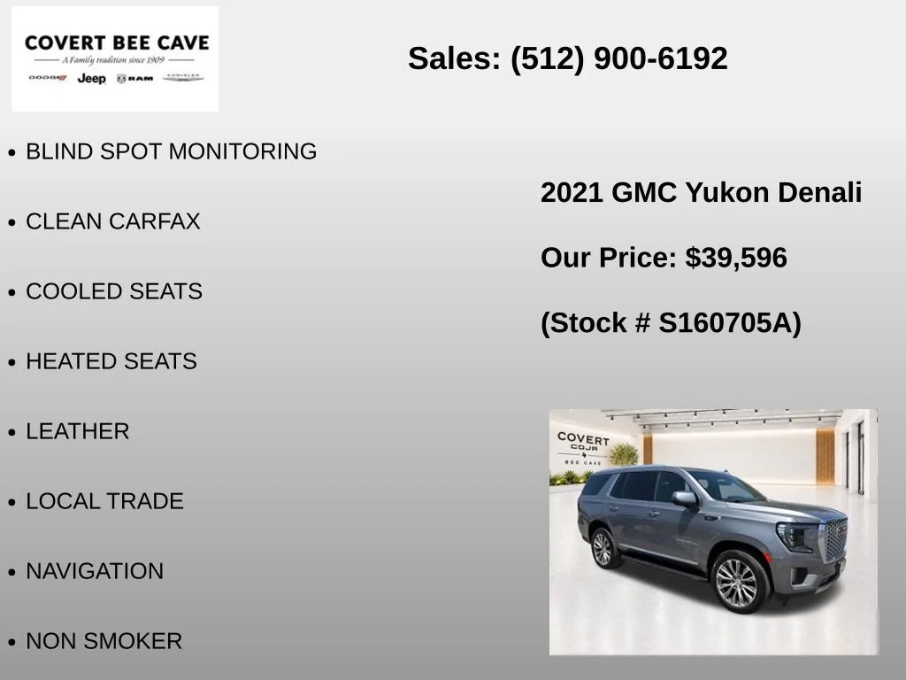 Used 2021 Gray GMC Denali image 7