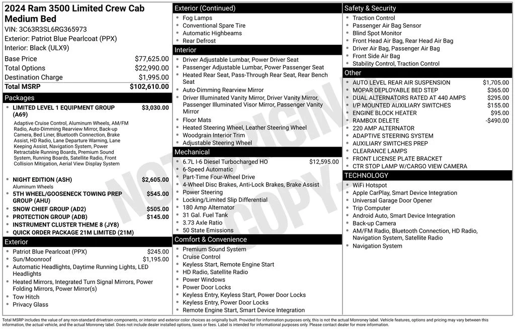 Certified Used 2024 Blue Ram Limited image 7