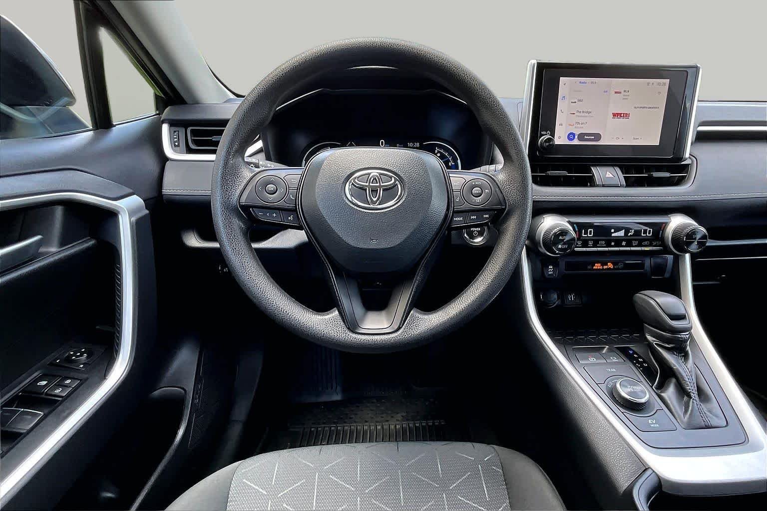 Used 2024 Midnight Black Metallic Toyota Hybrid XLE image 6