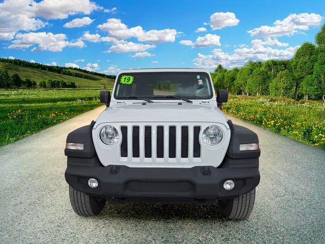 Certified Used 2019 White Jeep Unlimited Sport S image 8