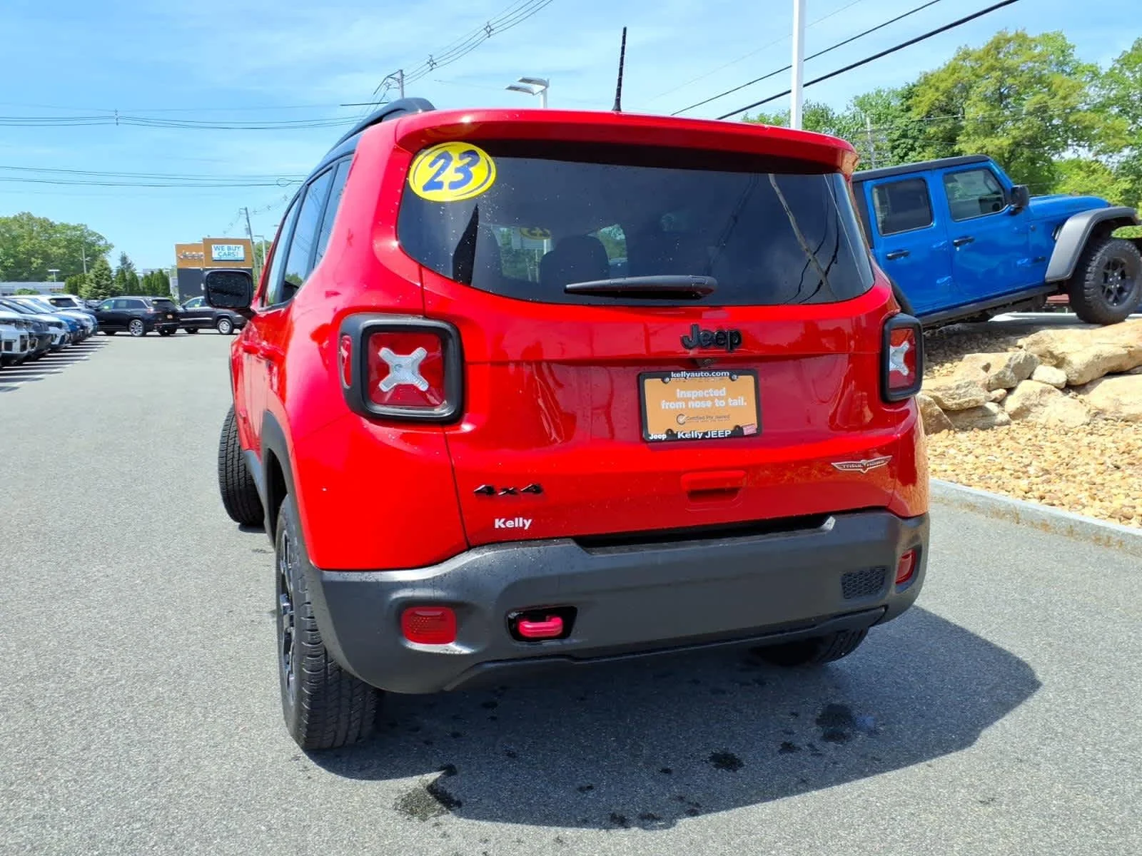 Certified Used 2023 Colorado Red Clearcoat Jeep Trailhawk image 10