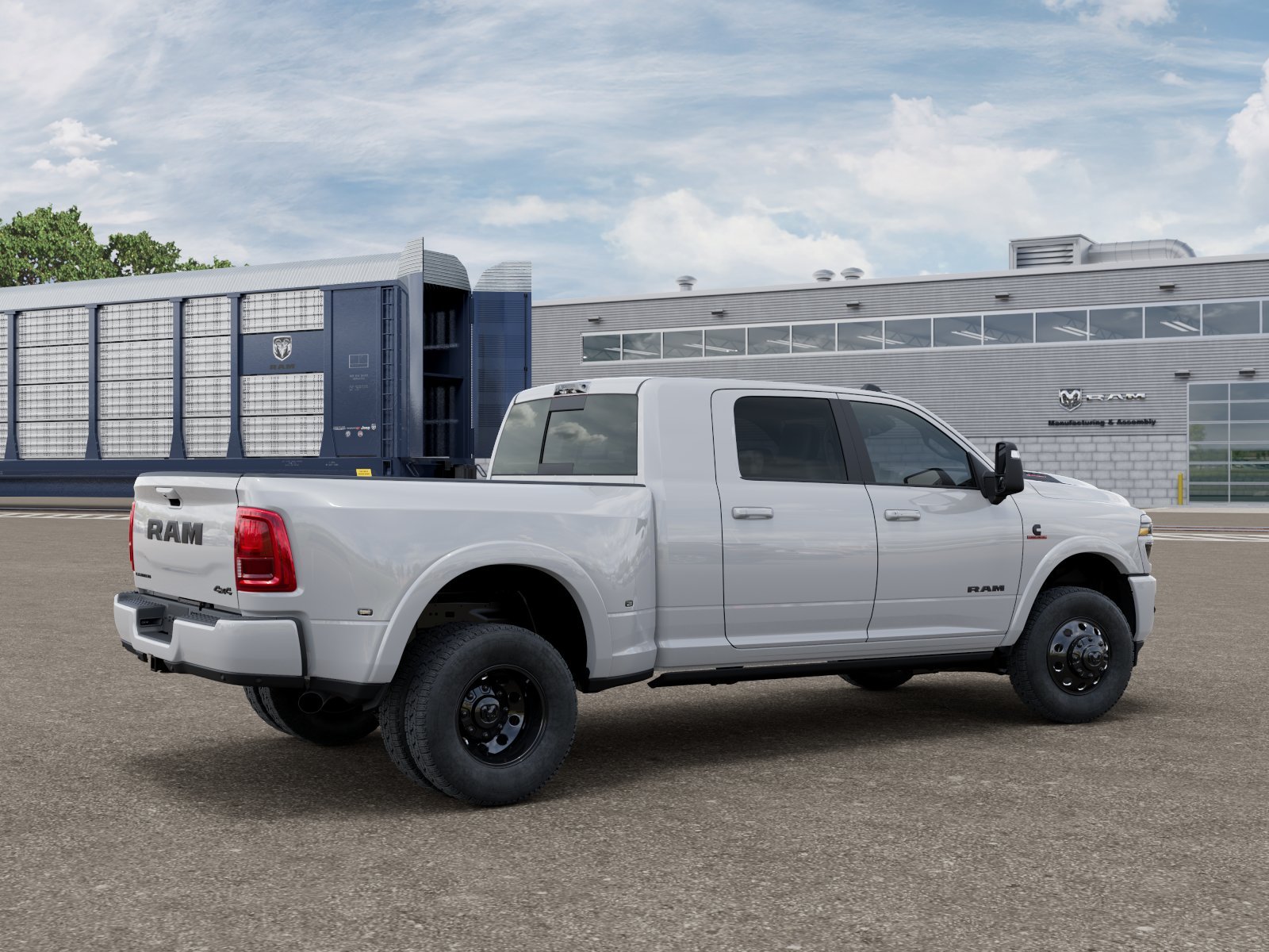 New 2026 Bright White Clear-Coat Exterior Paint RAM Limited image 2