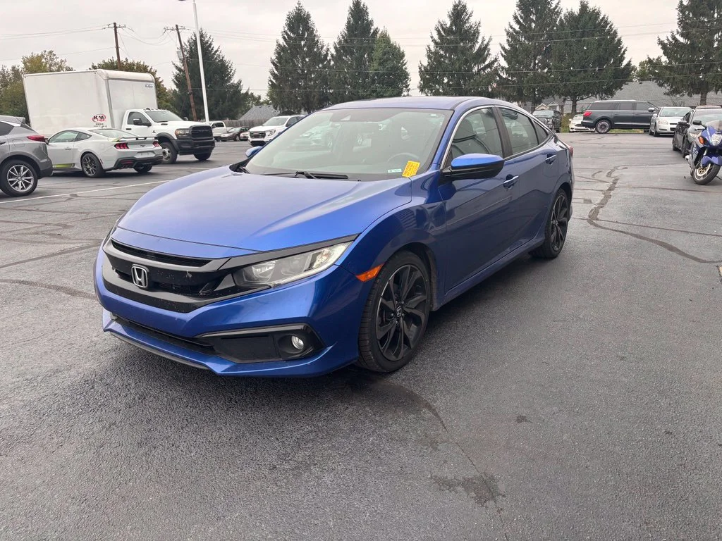 Used 2021 Blue Honda Sport image 9