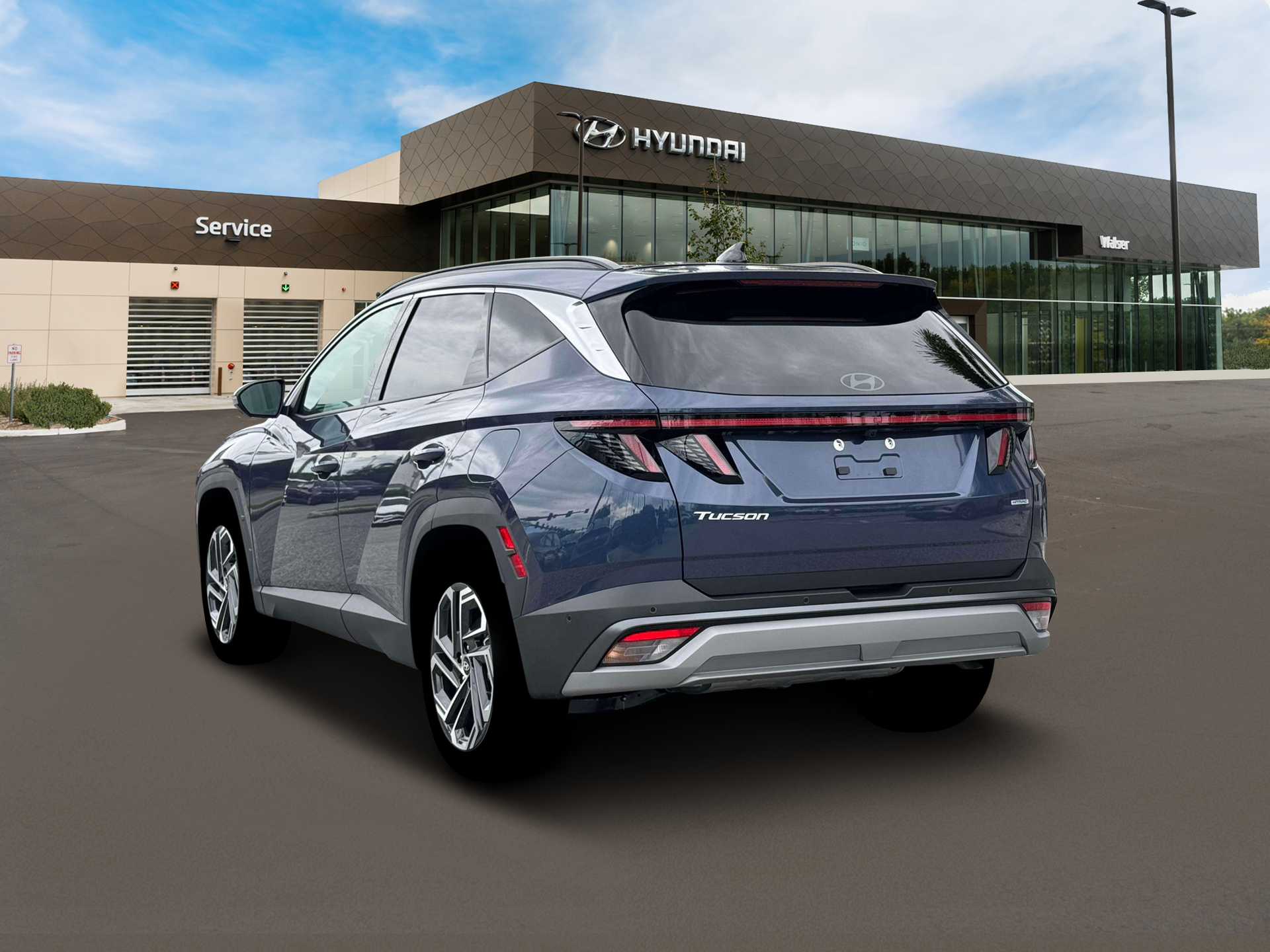 New 2026 Atlantis Blue Hyundai Limited AWD image 25