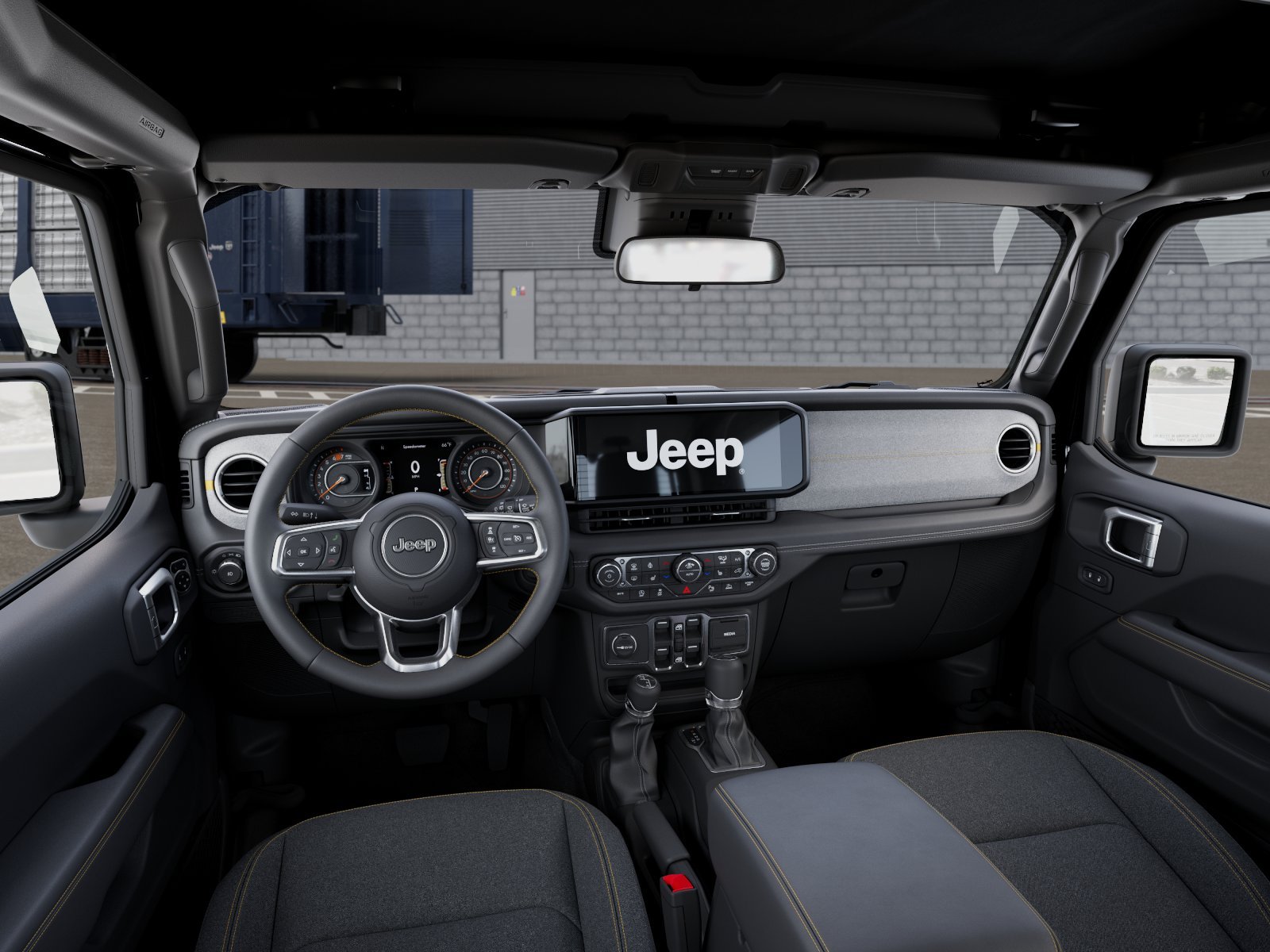 New 2027 Black Clearcoat Jeep Sahara image 14