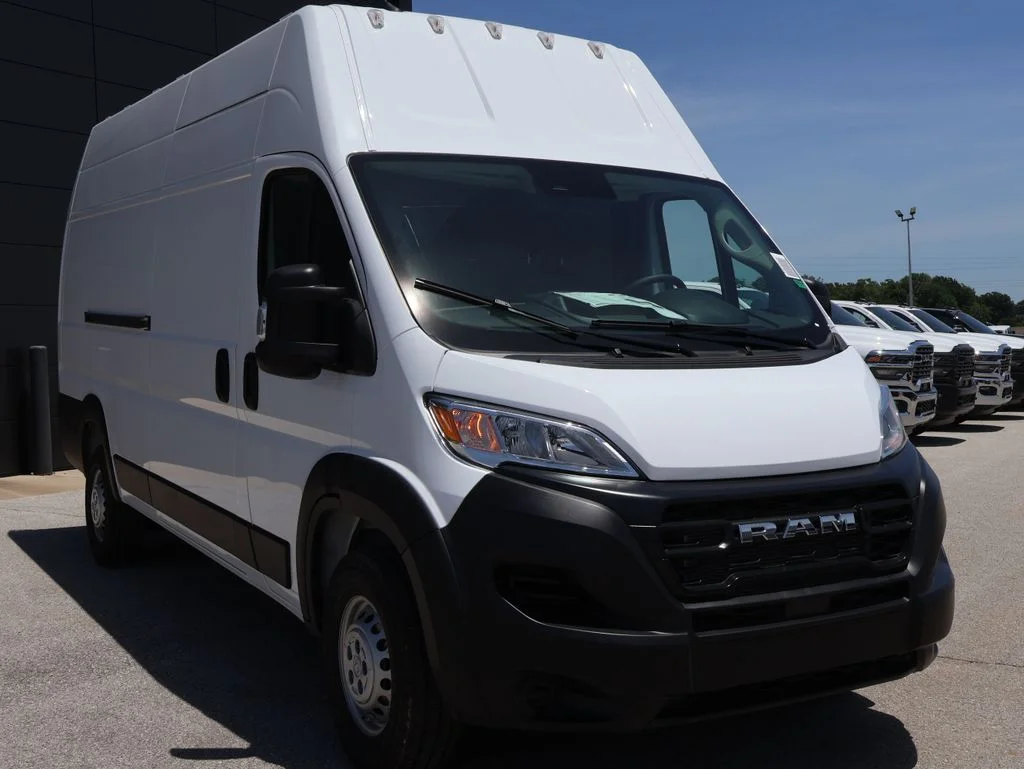 New 2026 Bright White Clearcoat RAM Super High Roof image 6