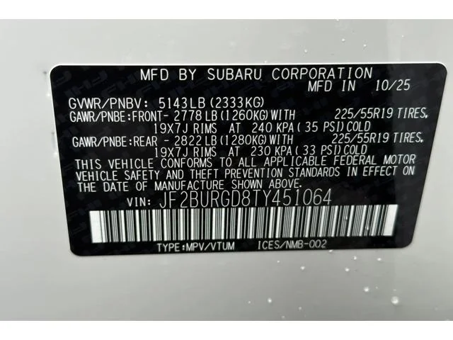 2026 Subaru Outback Limited XT - Photo 54