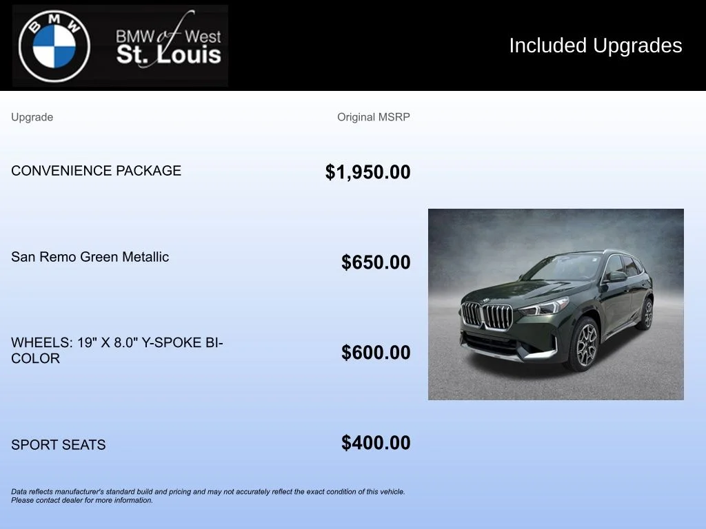 Certified Used 2025 Green BMW xDrive28i image 20
