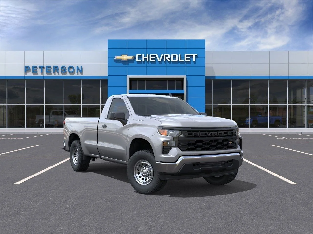 New 2026 Gray Chevrolet WT image 7