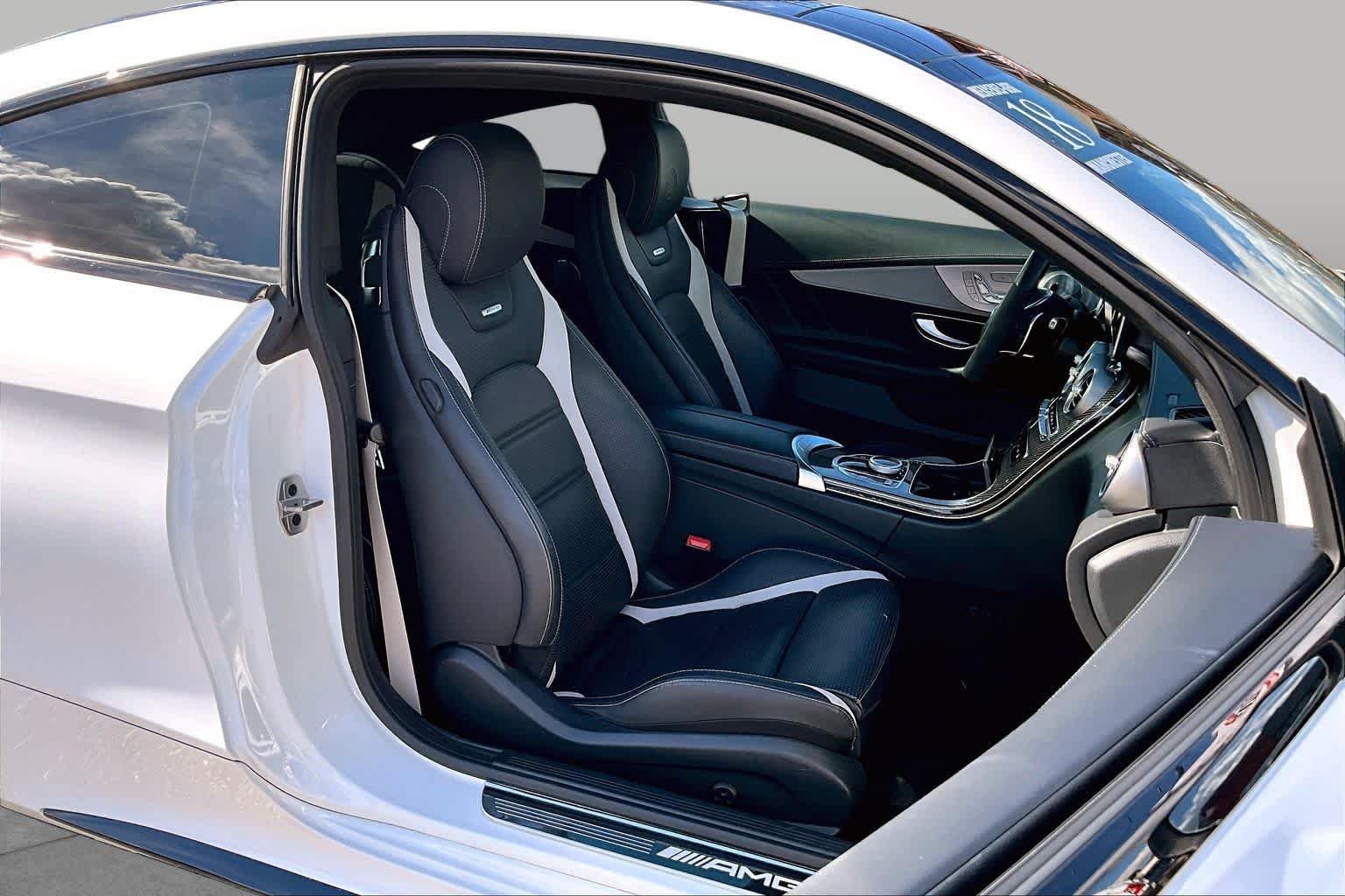 Used 2018 Polar White Mercedes-Benz AMG® C 63 S image 8