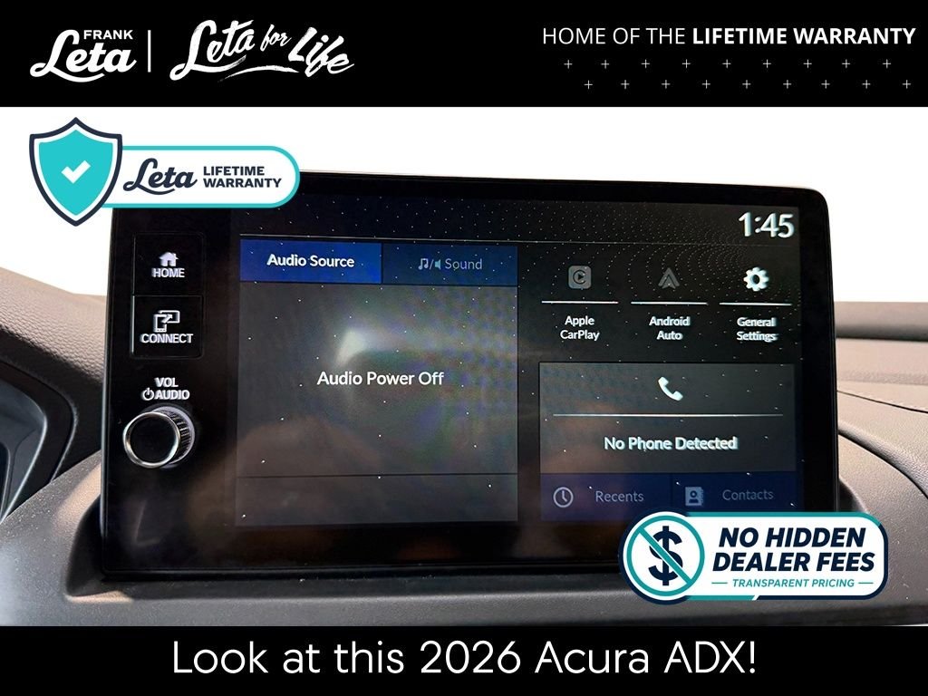 New 2026 Solar Silver Metallic Acura  image 20