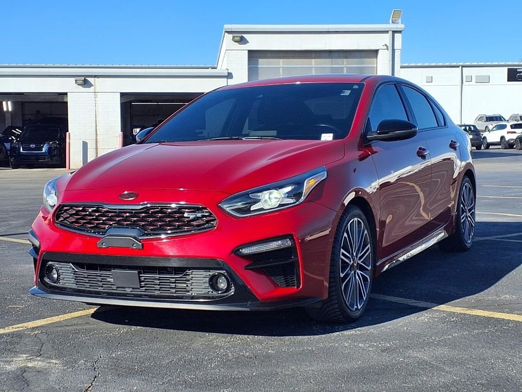 Used 2021 Kia Forte GT with VIN 3KPF44AC1ME334193 for sale in Kansas City