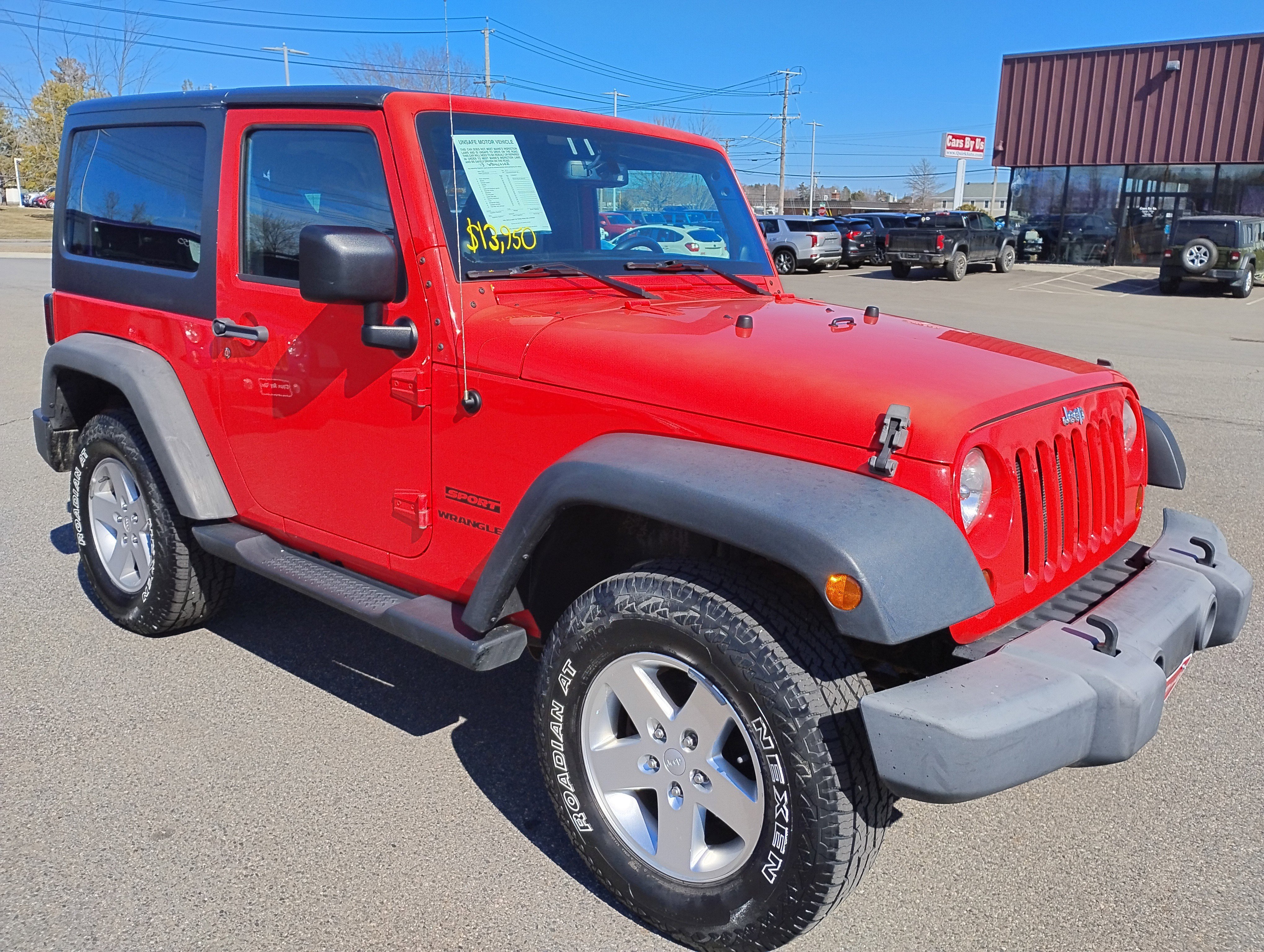 Used 2013 Rock Lobster Jeep Sport image 3