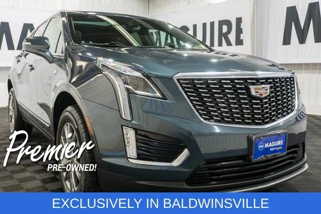 Used 2021 Gray Cadillac Premium Luxury image 4