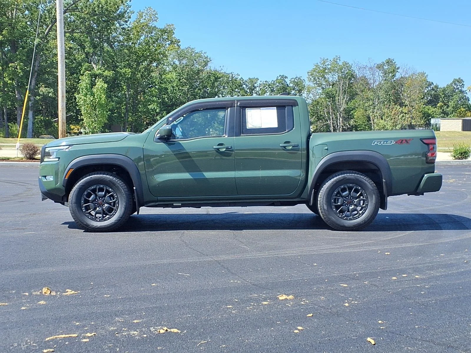 Used 2022 Tactical Green Metallic Nissan PRO-4X image 2
