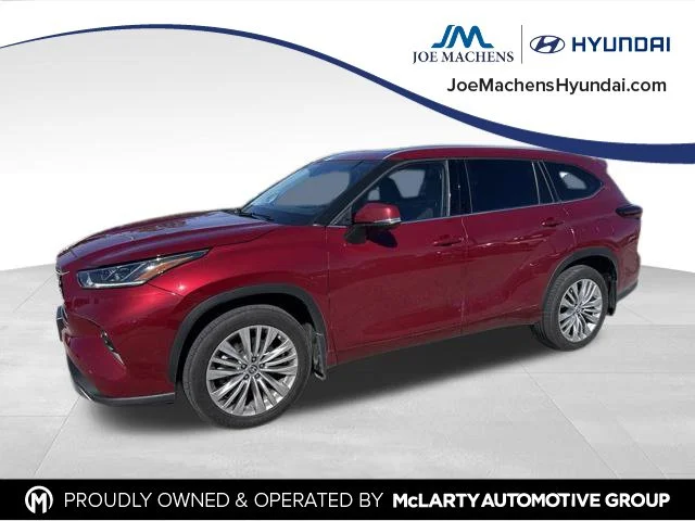 Used 2024 Red Toyota Platinum image 2