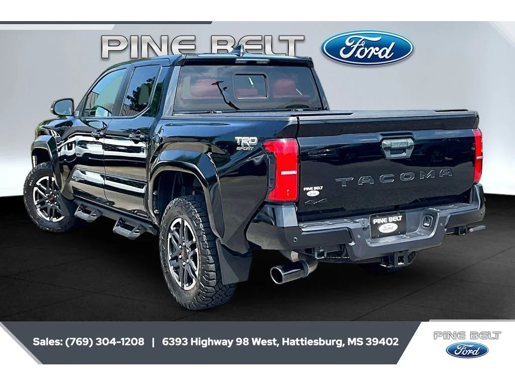 Used 2024 Black Toyota TRD Sport image 2