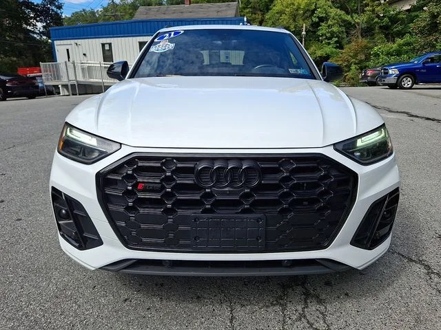 Used 2021 White Audi Premium Plus image 3
