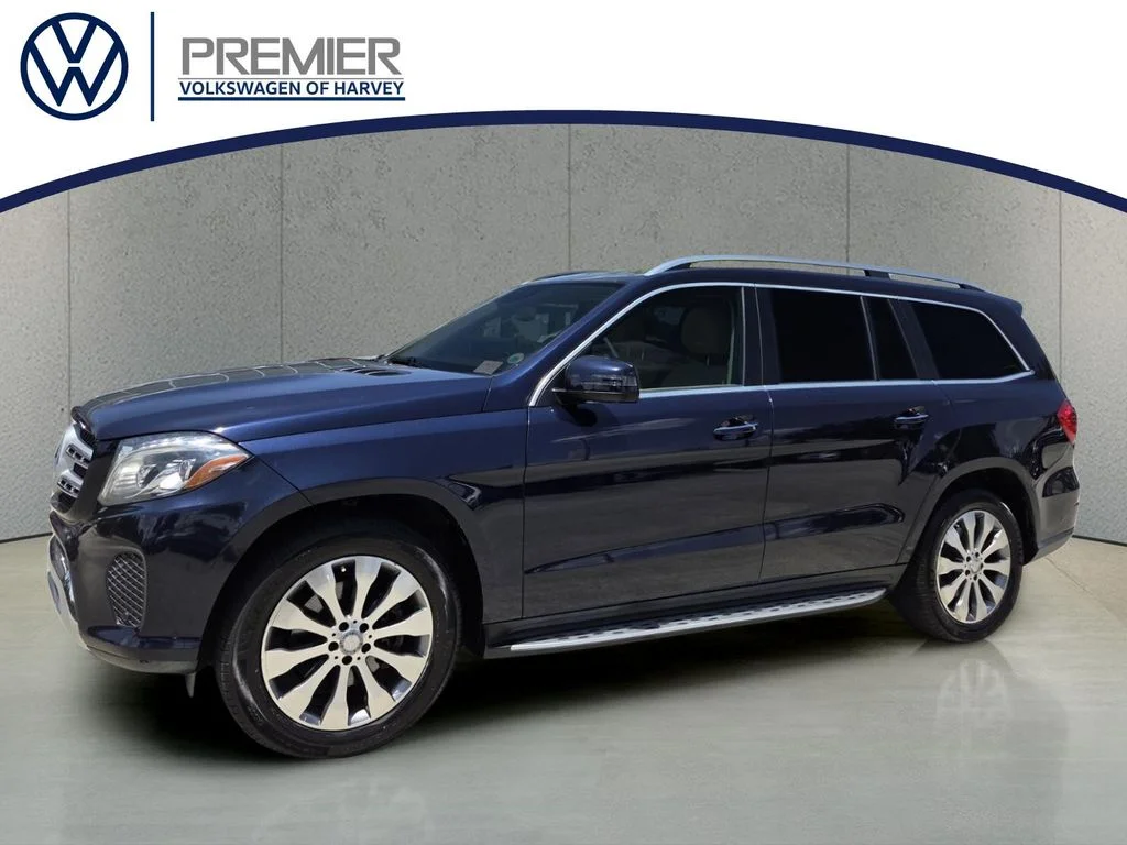 Used 2017 Blue Mercedes-Benz GLS 450 image 1
