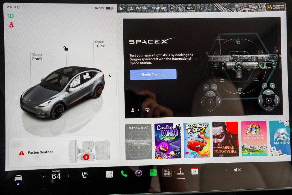 Used 2025 Silver Tesla Performance image 32