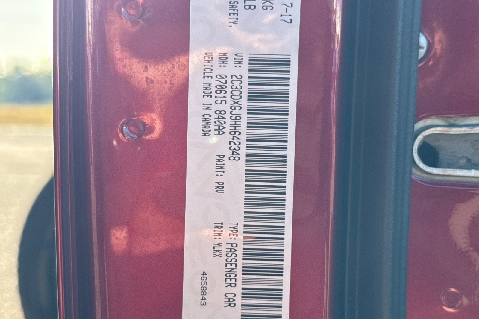 Used 2017 Octane Red Pearlcoat Dodge Daytona 392 image 26