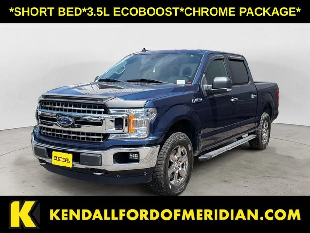 Used 2020 Blue Ford XLT image 1