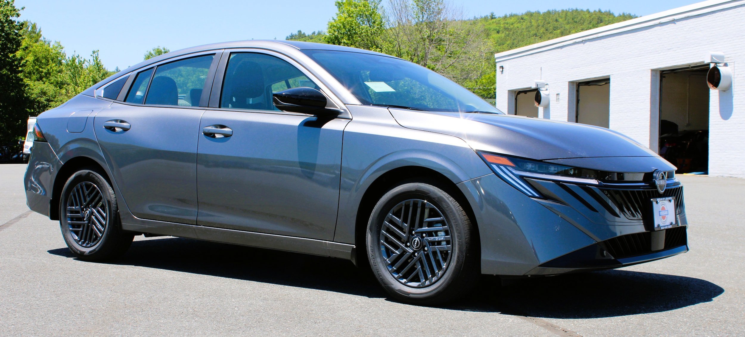 New 2026 Gun Metallic Nissan SV image 5