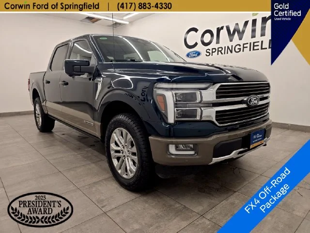 Certified Used 2025 Antimatter Blue Metallic Ford King Ranch image 8