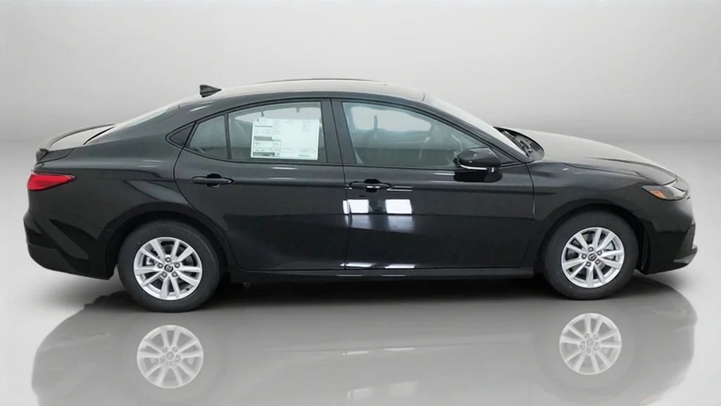 New 2026 Midnight Black Metallic Toyota LE image 7