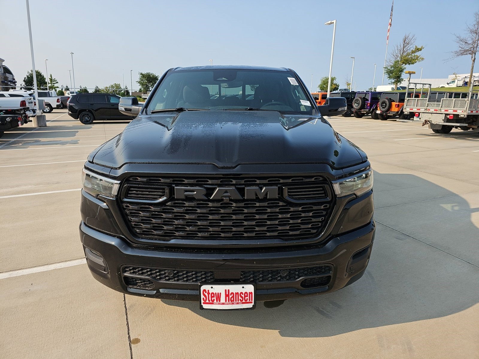 New 2026 Diamond Black Crystal Pearlcoat Ram Big Horn image 8