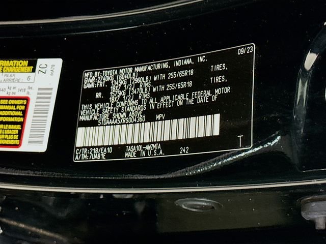 Used 2024 Black Toyota XLE image 33