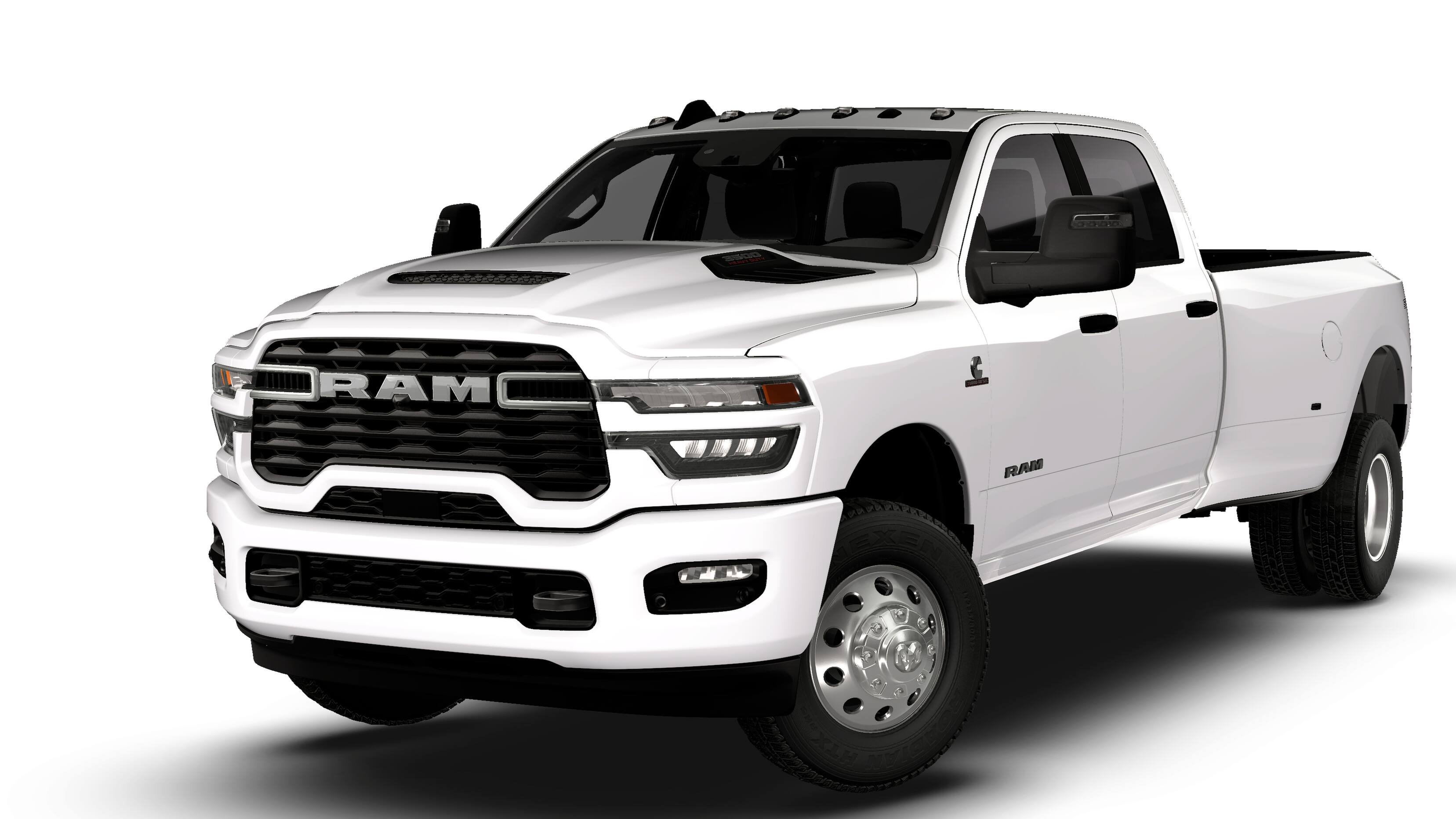 New 2026 Bright White Clear-Coat Exterior Paint RAM BIG HORN image 27