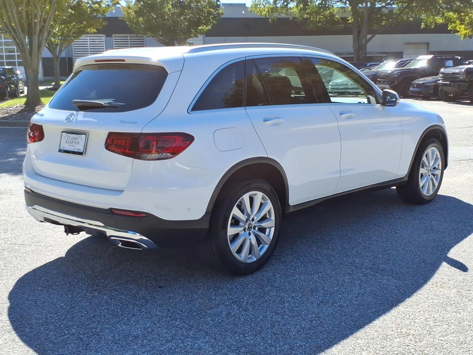 Used 2020 Polar White Mercedes-Benz GLC 300 image 8