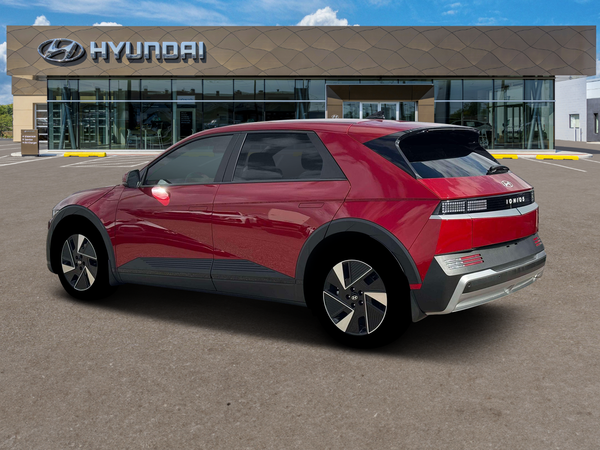 New 2026 Ultimate Red Hyundai SEL image 4