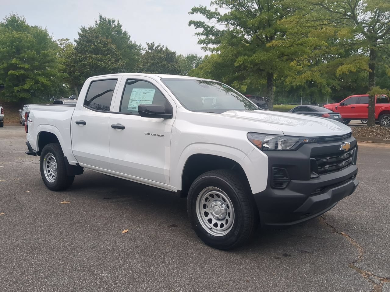 New 2026 Summit White Chevrolet Work Truck image 2