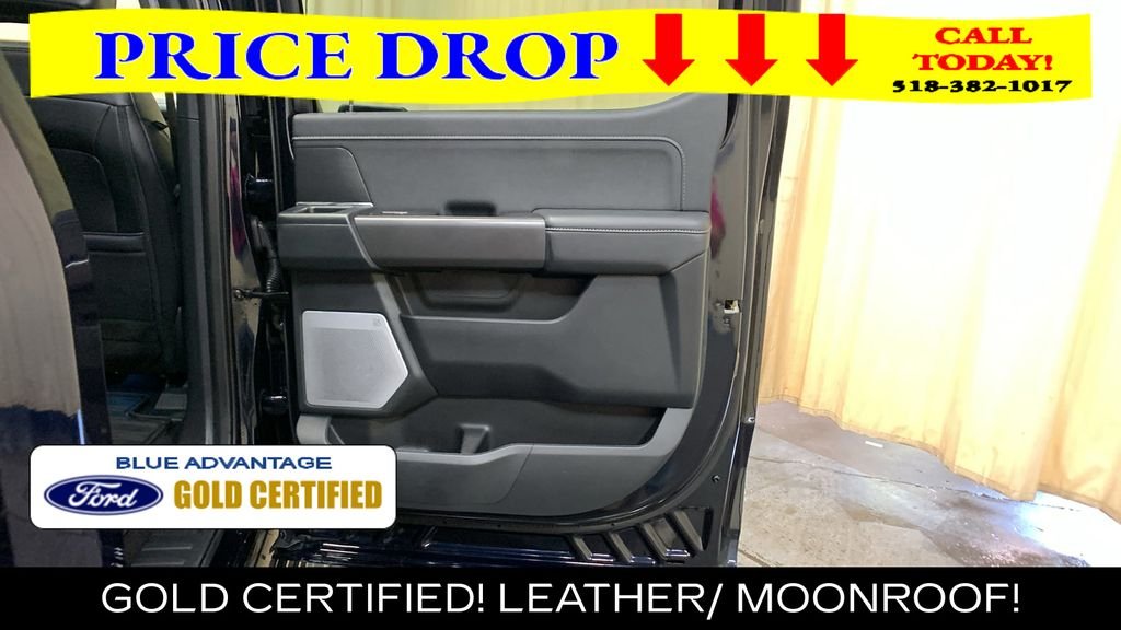 Certified Used 2025 Blue Metallic Ford Lariat image 14