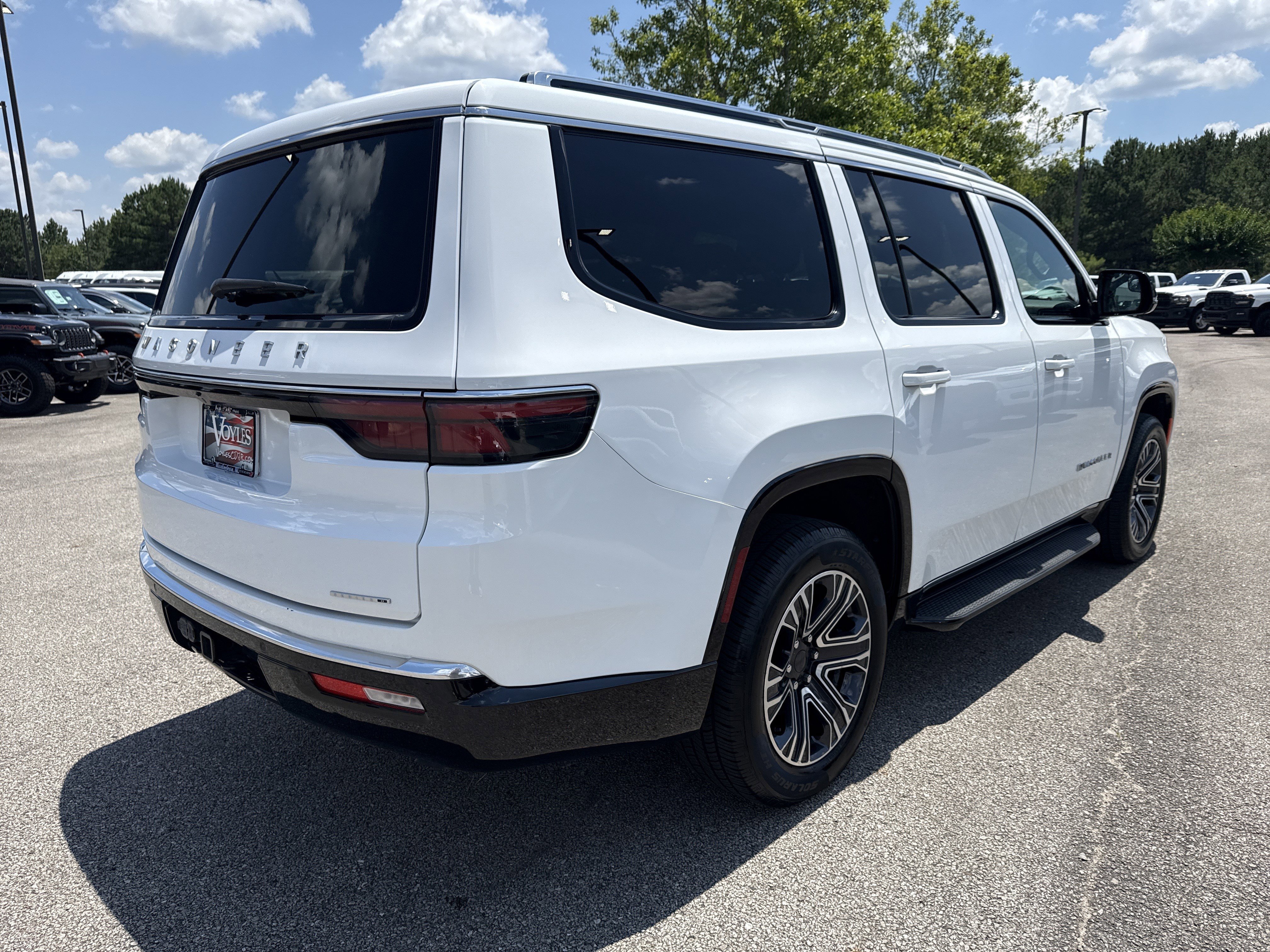 Used 2024 Bright White Clearcoat Jeep Series II image 7