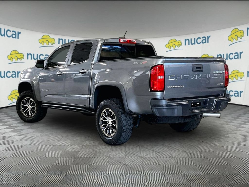 Used 2021 SATIN STEEL METALLIC Chevrolet 4WD ZR2 image 4