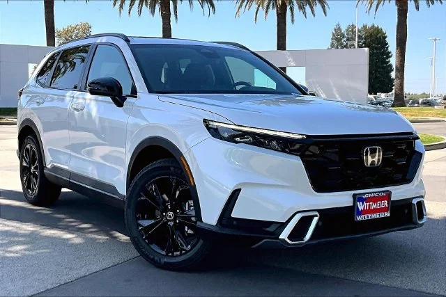 New 2026 Platinum White Pearl Honda AWD Sport Touring Hybrid image 2